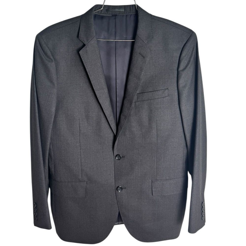 J.Crew Ludlow Slim-fit suit jacket in Italian wool Deep Charcoal 42R